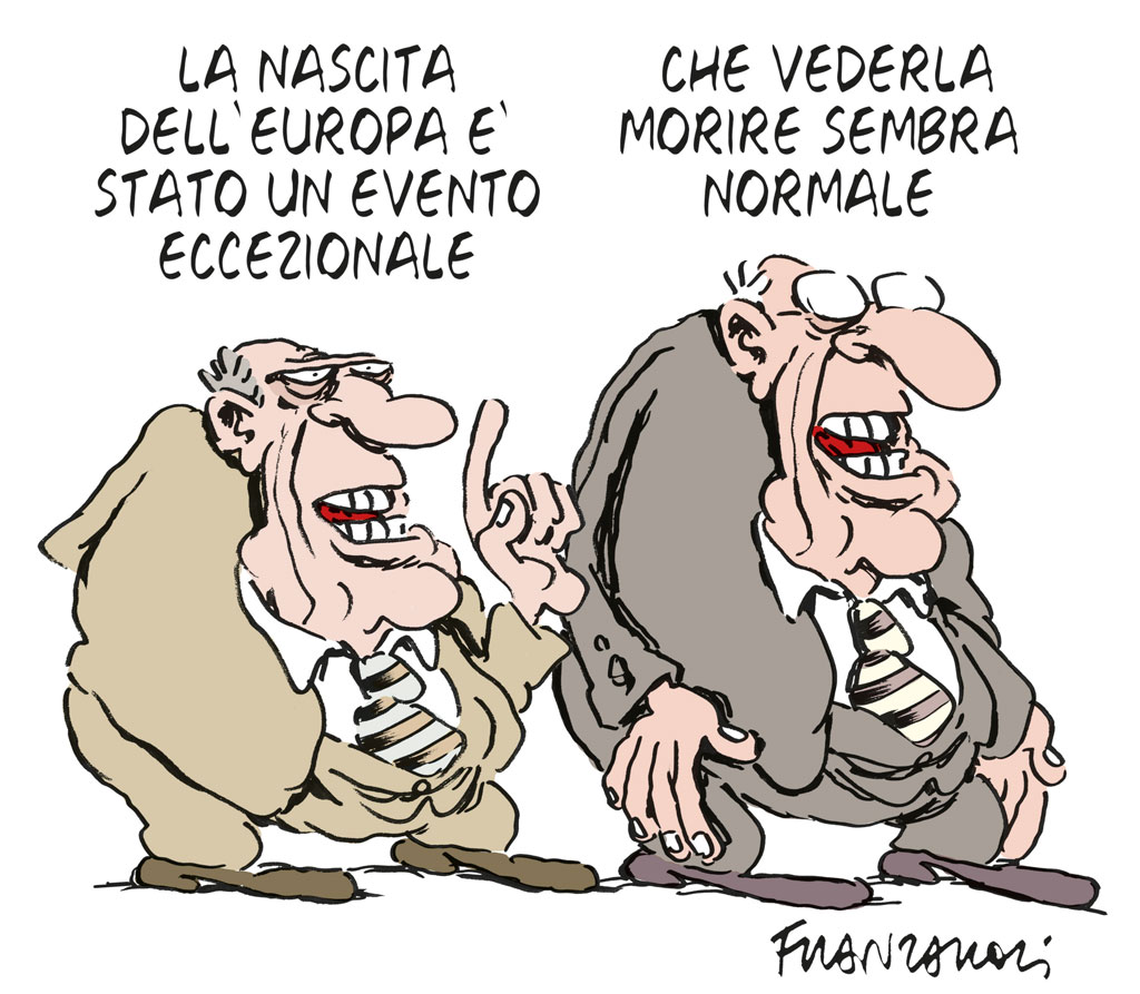 Copertina di La vignetta di Franzaroli