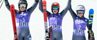 Copertina di Sci alpino, tripletta azzurra nel gigante di Coppa del mondo ad Aspen: trionfa Brignone davanti a Goggia e Bassino