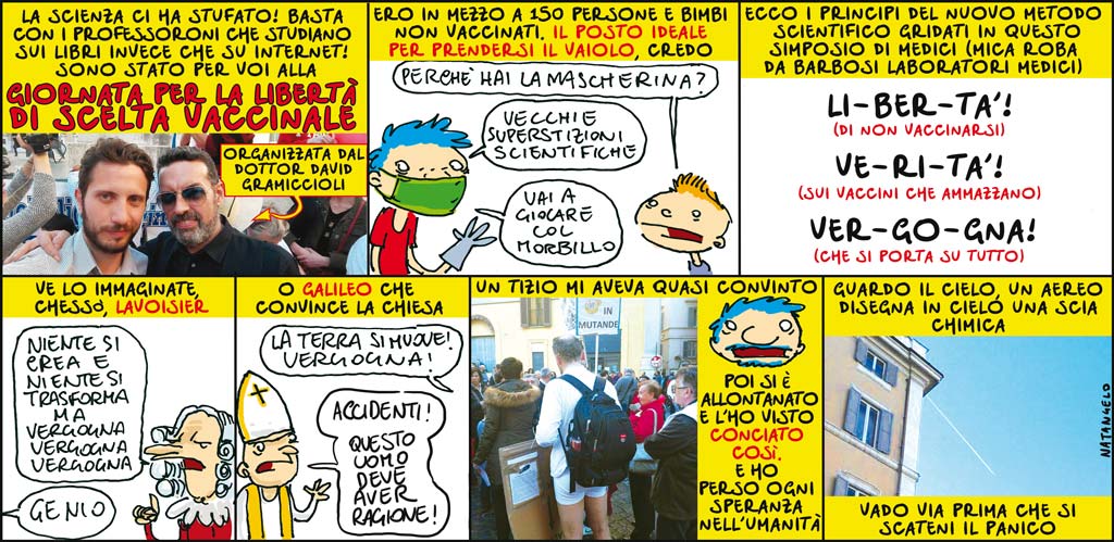 Anche pediatri in piazza con i genitori che non vogliono vaccinare i figli Anche pediatri in piazza con i genitori che non vogliono vaccinare i figli