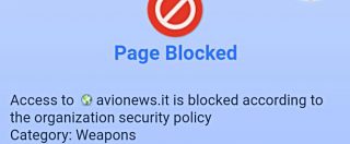 Copertina di Fiumicino, bloccato l’accesso al sito di news sull’aeronautica. “Colpa di un software”. “Ostracismo, denunceremo”