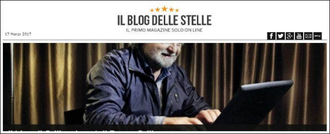 Blog Grillo, nessuna responsabilità giuridica
