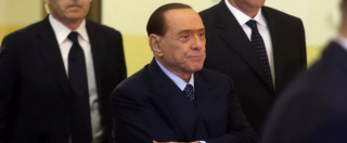 Copertina di Berlusconi testimone al processo Fede:  “A Mora 2,8 milioni? Atto di generosità”. E al pm: “Parli forte, io sono vecchio”