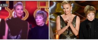 Copertina di Oscar 2017, la scollatura di Charlize Theron è troppo marcata. L’intervento della censura iraniana è grottesco