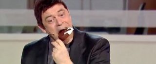 Copertina di Crozza nella sua più “indigesta” interpretazione di Renzi. Troppo nervosismo nel ‘Matteo risponde’