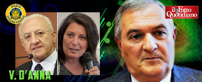 Copertina di De Luca, D’Anna (Ala): “Offesa la consigliera M5s? ‘Chiattona’ è una facezia”. Il senatore difende il governatore