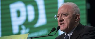 Vincenzo De Luca definisce “chiattona” la consigliera del M5s. Di Maio: “È un cafone, oltrepassato il limite”