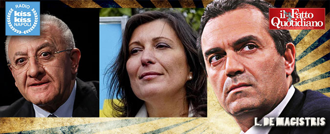 Copertina di De Magistris: “De Luca ha detto ‘chiattona’ alla consigliera M5s? Chieda immediatamente scusa”