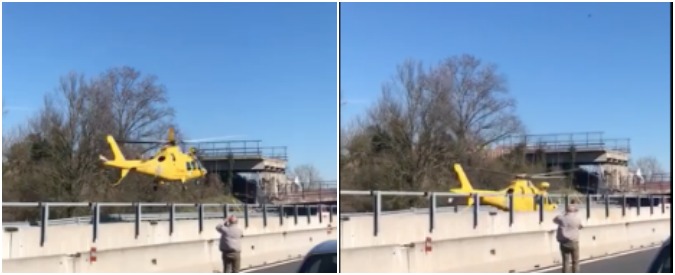 Copertina di Crollo ponte A14, le immagini dei soccorsi: due morti e due feriti