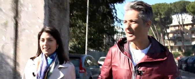 Copertina di “Come siamo messi con i permessi?” Virginia Raggi “gela” Fiorello nella prima puntata di Edicola Fiore