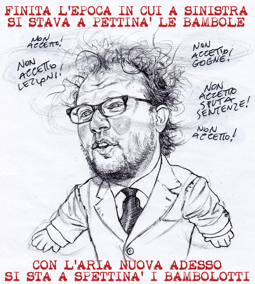 Copertina di La vignetta di Mannelli