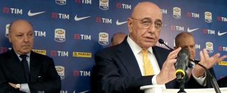 Copertina di Calcio, rottura in Lega Serie A: sei big via da assemblea. Galliani attacca: “Rappresentiamo 80% del pubblico”