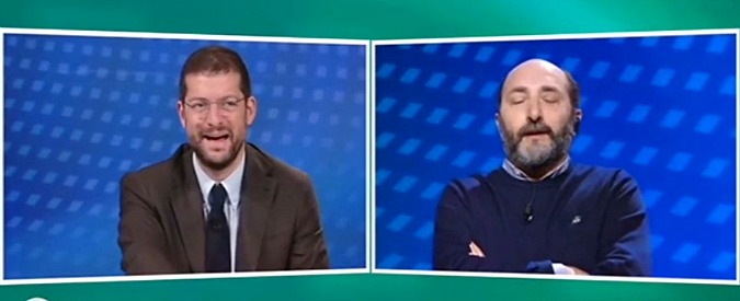 Copertina di Consip, Lillo vs Romano: “Faccio giornalismo, parola a te sconosciuta”. “Calmati, non siamo a una riunione del Fatto”