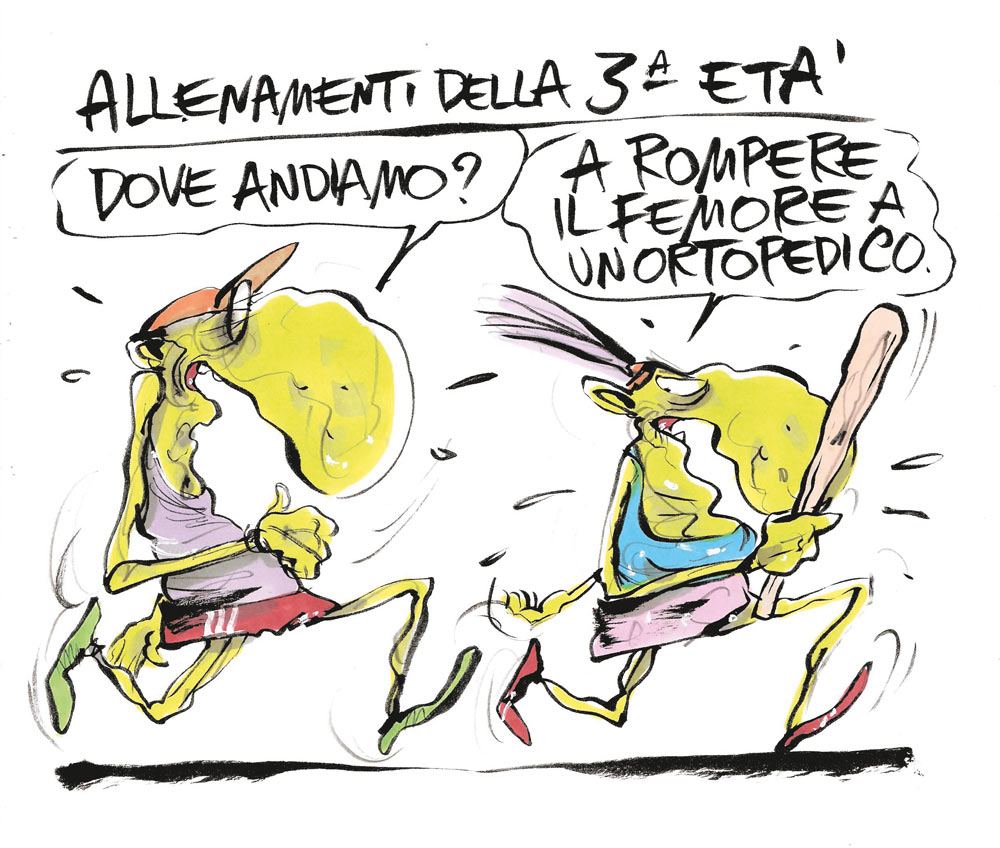 Copertina di La vignetta di Beppe Mora