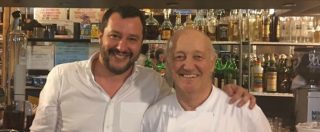 Copertina di Lodi, Salvini va a cena dal ristoratore indagato per aver ucciso un ladro: “Sto con chi si difende”
