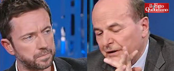 Copertina di Scanzi a Bersani: “Con M5s in ascesa e con D’Alema accanto è sicuro di essere attrattivo per gli elettori?”