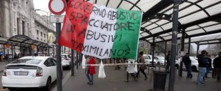 Copertina di Taxi ancora in sciopero, cortei a Roma e Napoli. Proposta del governo scontenta anche Uber: “Molto deludente”