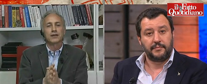 Copertina di Minzolini, Salvini vs Travaglio: “Salvato perché condannato da ex politico”. La replica: “Falso, sentenza confermata da 5 giudici”