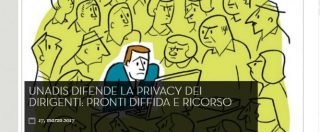 Copertina di Riforma Madia, ricorso dei dirigenti pubblici contro obbligo di pubblicare la situazione patrimoniale: “C’è la privacy”