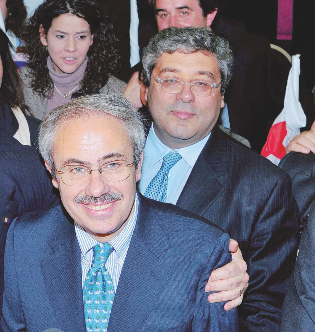 Eterni rivali - Gli ex presidenti della Sicilia, Totò Cuffaro e, in primo piano, Raffaele Lombardo - Ansa Tornano Cuffaro e Lombardo. Si candidano a fare i “pupari”
