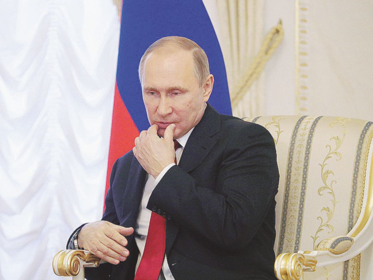 Vladimir Putin ieri dopo l’attentato - Ansa La pista del Terrore e la strategia “zarista” tra paura e rabbia