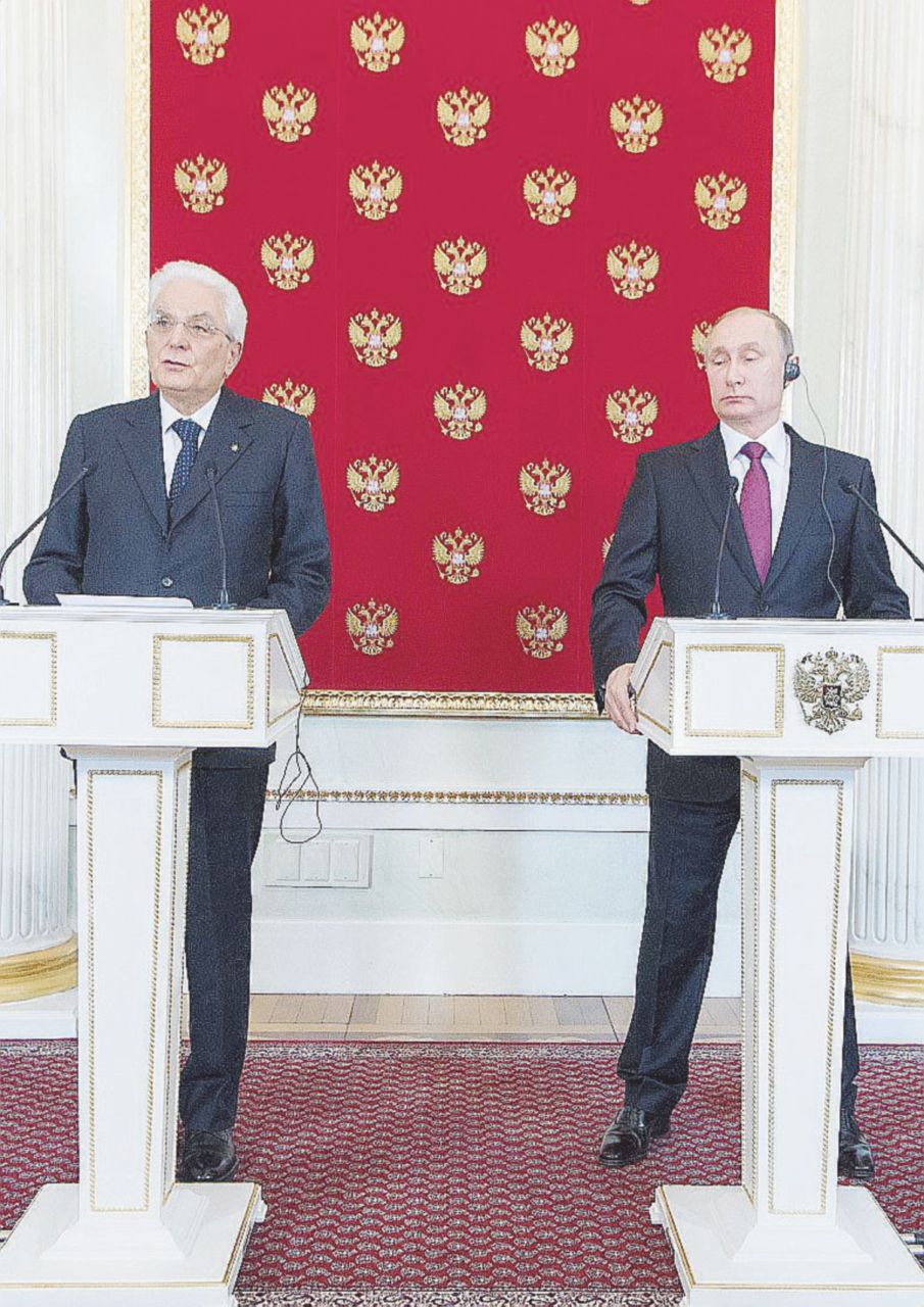 Mattarella al Cremlino con Putin - Ansa “Ricordate le bufale su Saddam”