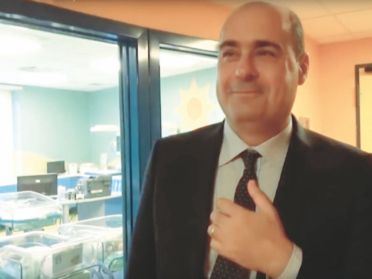 Il governatore del Lazio, Nicola Zingaretti (Pd) “Cliniche private nel Lazio: 21milioni a società satelliti”
