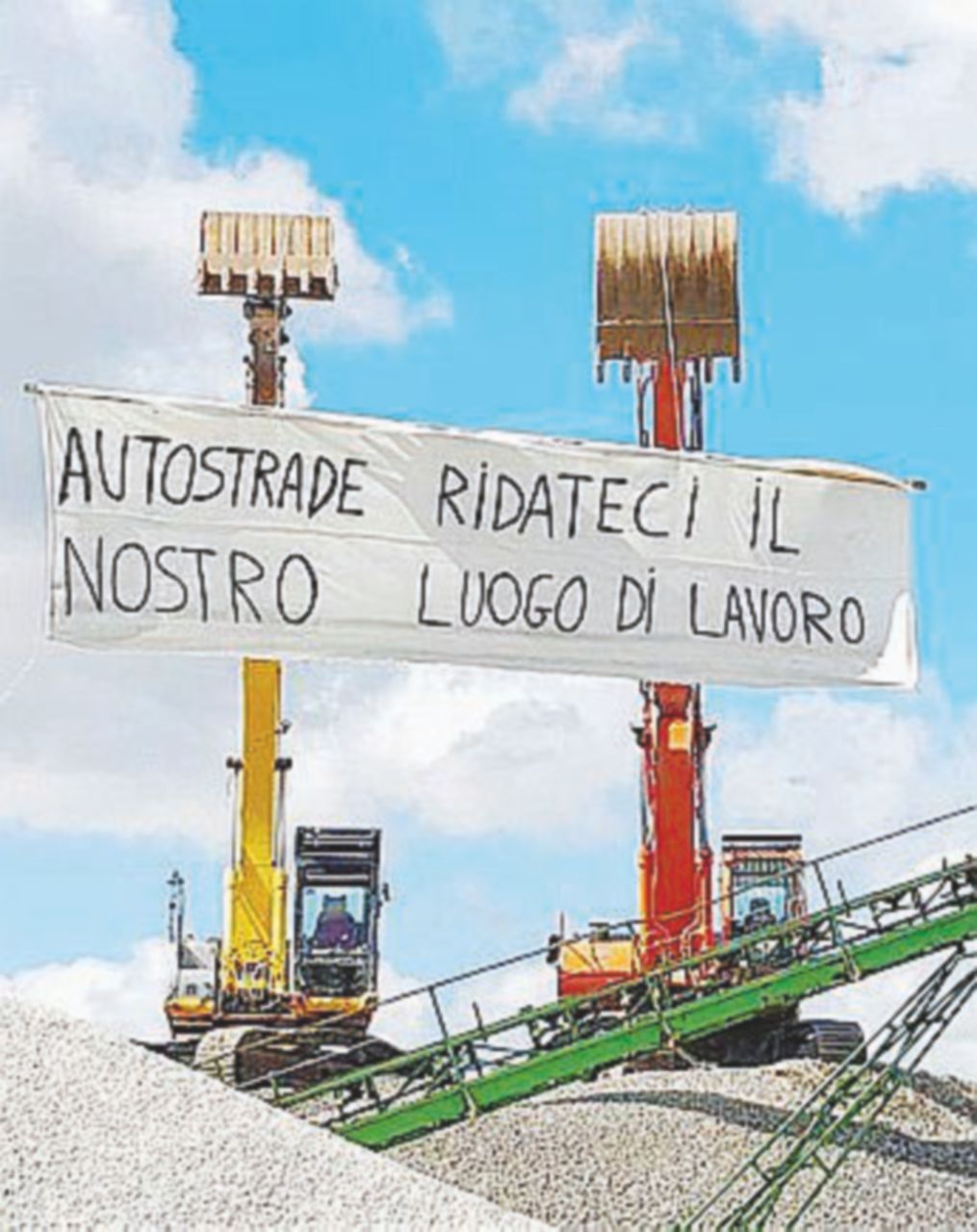 La protesta - Già partiti 20 licenziamenti Il ponte declassato fa fallire l’azienda