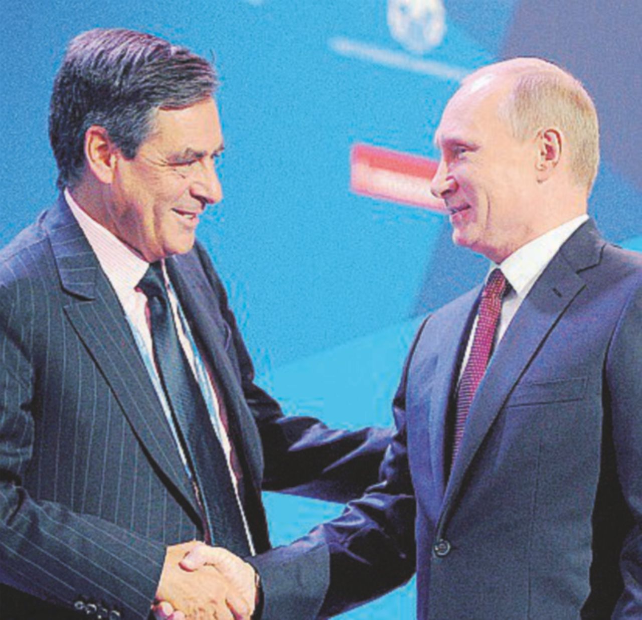 Fillon con Putin - Ansa Russi sgraditi: niente reporter (né hacker) per i candidati tricolori
