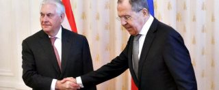 Copertina di Usa-Russia, prove di disgelo. Tillerson: “Rapporti ai minimi, manca fiducia”. Lavrov: “Divergenze non incolmabili”