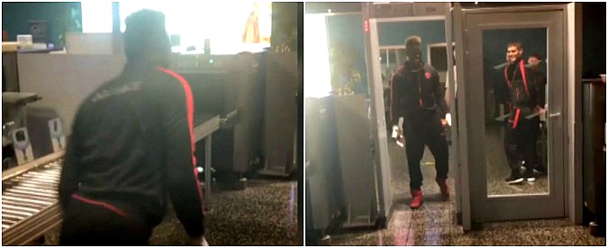 Copertina di Balotelli show in aeroporto. Ecco come “Super Mario” attraversa il metal detector