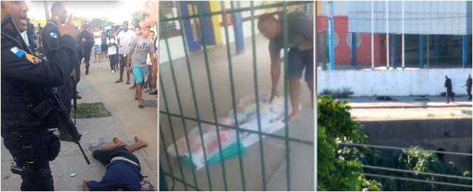 Copertina di Brasile, immagini choc da Rio de Janeiro. Gli agenti del Bope freddano due giovanissimi in una favela