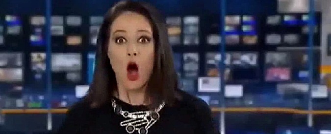 Copertina di Oooh, l’espressione della giornalista è da Pulitzer. Ecco cosa è successo in diretta