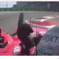 Vettel mostra dito medio a Massa