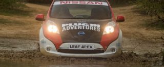 Copertina di Nissan Leaf, l’elettrica si dà al rally. Destinazione Mongolia – FOTO