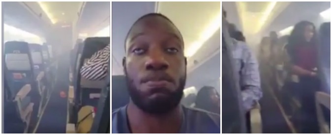 Copertina di Fumo in cabina, venti minuti di panico sul volo nigeriano: “Potevamo morire”