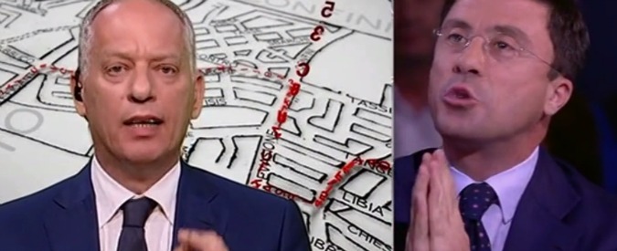 Copertina di Consip, Gomez vs Bocchino: “Quale è il suo livello di moralità?”. “Io consulente di imprenditore incensurato”