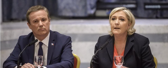 Presidenziali in Francia, alleanza Le Pen-Dupont-Aignan. La leader di Fn: “Sarà primo ministro”
