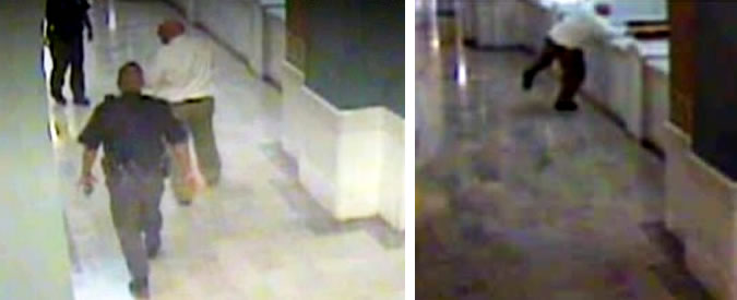 Copertina di Accusato di pedofilia, si suicida in tribunale prima del processo. Le immagini choc