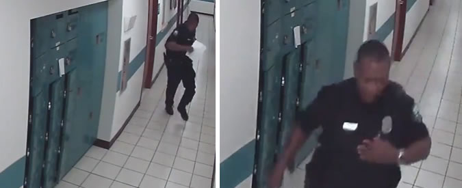 Copertina di Il poliziotto se la dà a gambe e scappa terrorizzato. Indovinate chi è il colpevole