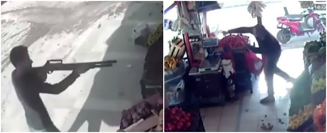 Copertina di Quando l’uomo col fucile incontra l’uomo con la verdura… l’uomo col fucile scappa a gambe levate