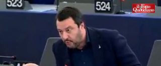 Copertina di Salvini vs Parlamento Europeo: “Voi non siete normali, fatevi curare da un medico bravo. Evviva la rete, evviva Facebook”