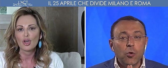 Copertina di 25 aprile, Santanchè (Fi): “Manifestazione fascista vietata? Qui ha diritti anche chi non dovrebbe averli, come gli stranieri”
