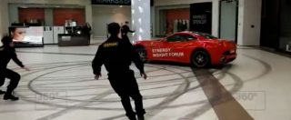 Copertina di Con la Ferrari al centro commerciale, la spacconata del miliardario russo che puzza di fake