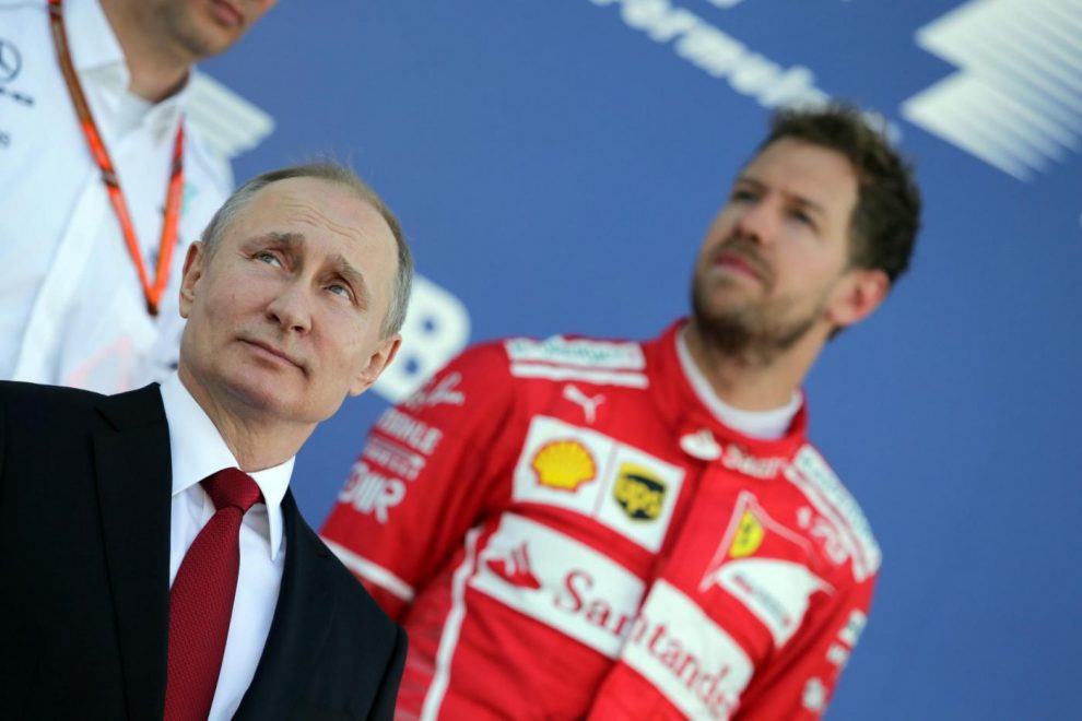 © Photo4 / LaPresse
30/04/2017 Sochi, Russia
Sport 
Grand Prix Formula One Russia 2017
In the pic:  Vladmir Putin (RUS) Russian President