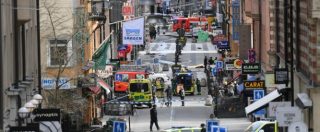 Attacco in Svezia, i testimoni: “Il tir ha accelerato mentre si avvicinava alla folla”