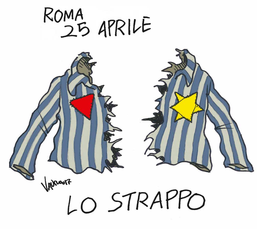 Copertina di La vignetta di Vauro