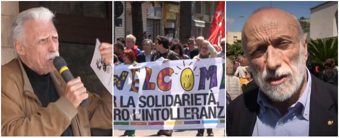 Copertina di Migranti, corteo a Ventimiglia per difendere la solidarietà. Revelli e Petrini: “Attacco in atto non si limita a Ong”