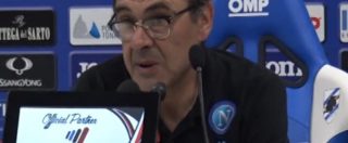 Copertina di Napoli, Sarri: “Il razzismo mi fa inc***are”. Ma un anno fa era accusato di aver dato del “frocio” a Mancini