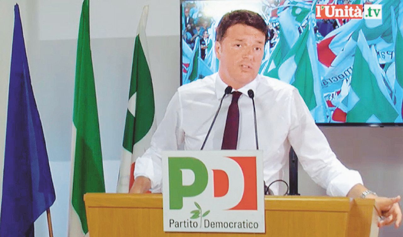 Copertina di “Il Pd ha deciso”: Renzi tira dritto e avvisa Orlando