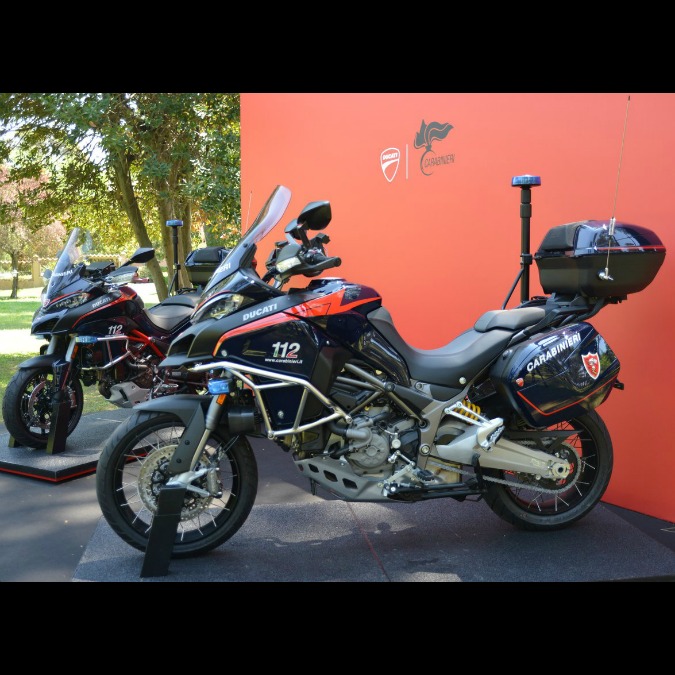 Copertina di Ducati, arrivano le Multistrada con la divisa dei Carabinieri – FOTO
